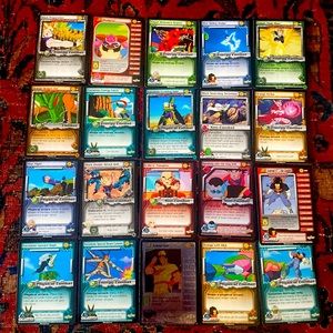 Vintage Dragon Ball Z playing cards  D